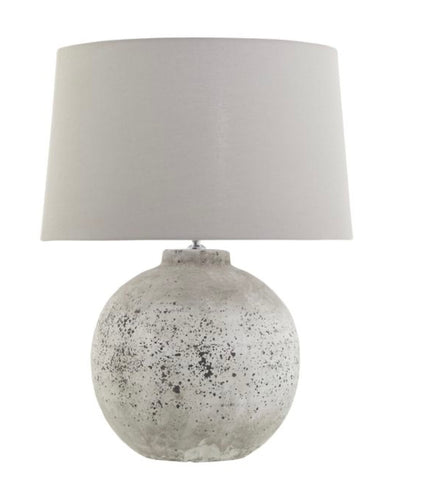 Tiber Stone Ceramic Lamp