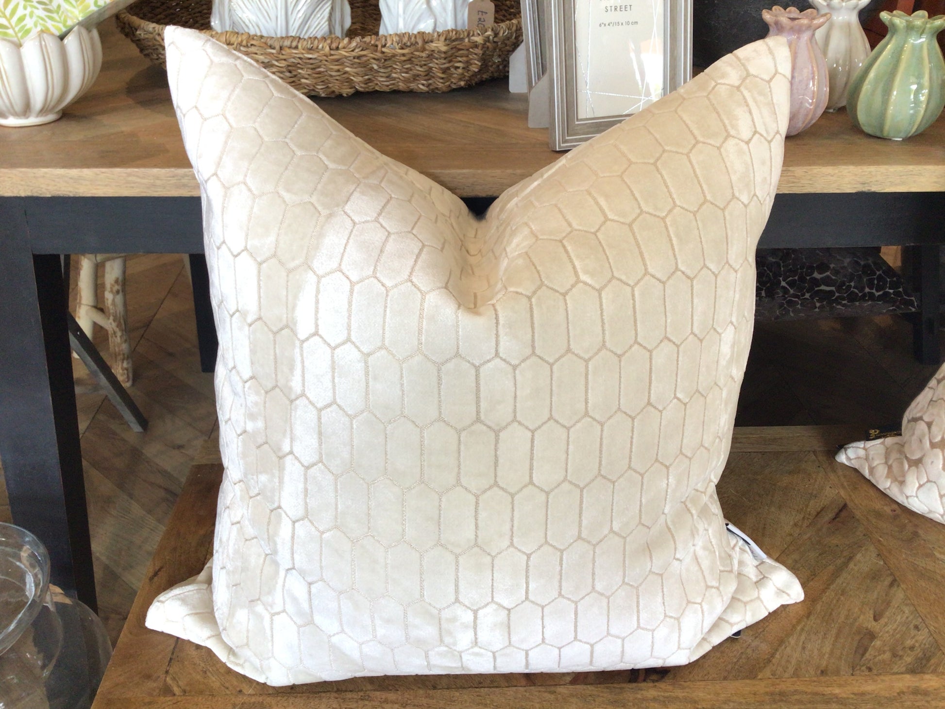 Malini Ivory Cushion
