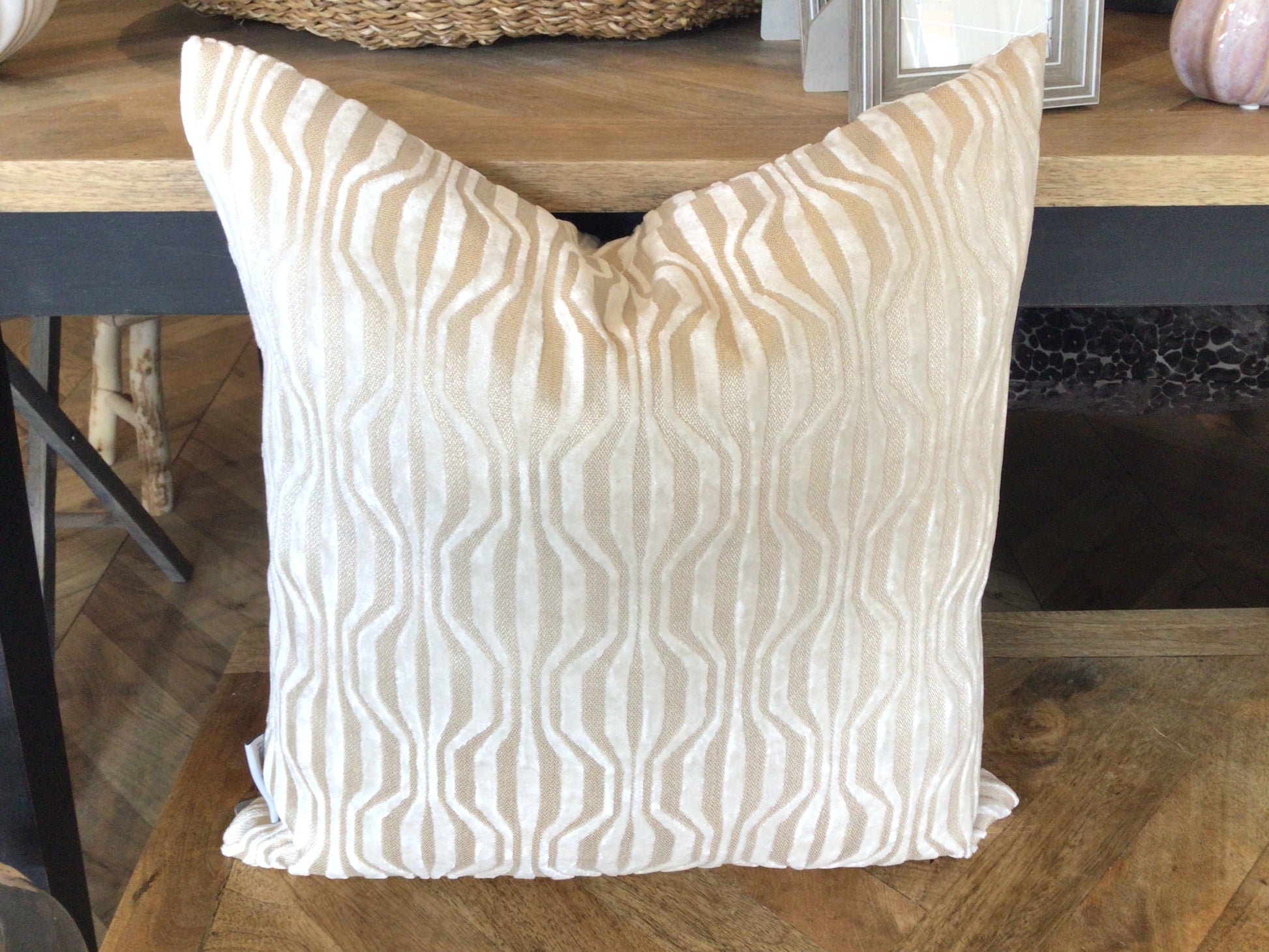 Malini Erin Ivory Cushion