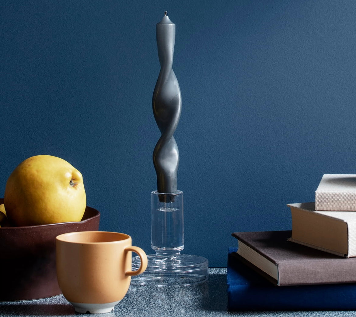 Broste Twisted Candle Set of 2