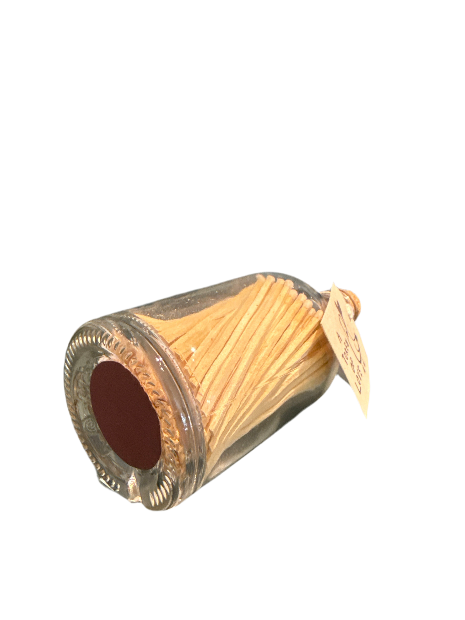 Token Love Glass Bottle Matches