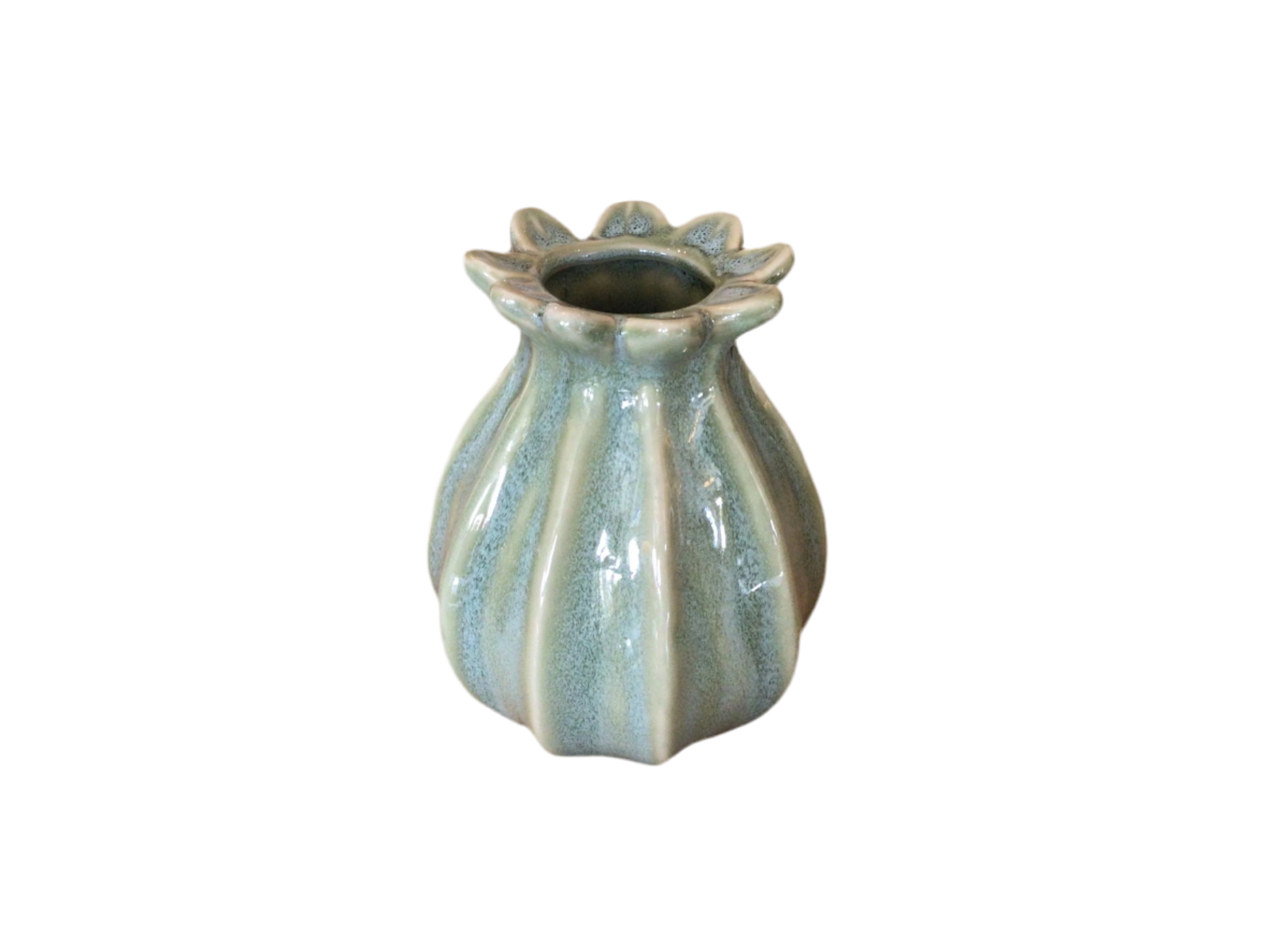 Lillian Vase Green Small