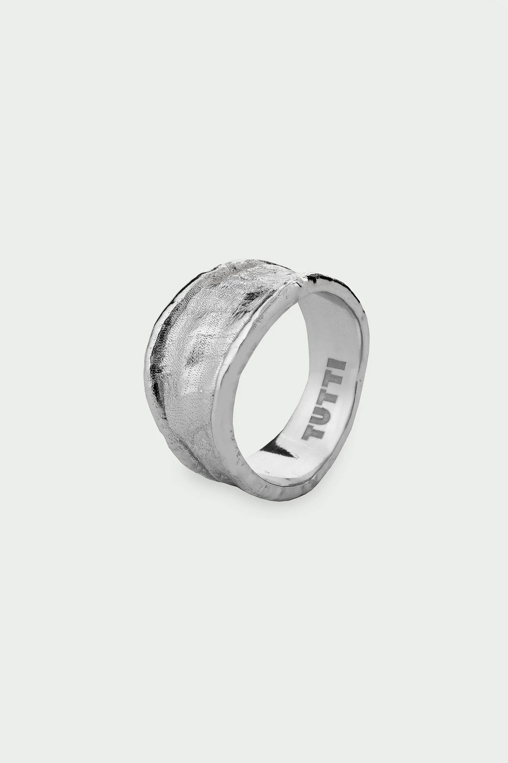Driftline Ring Silver Size M-L