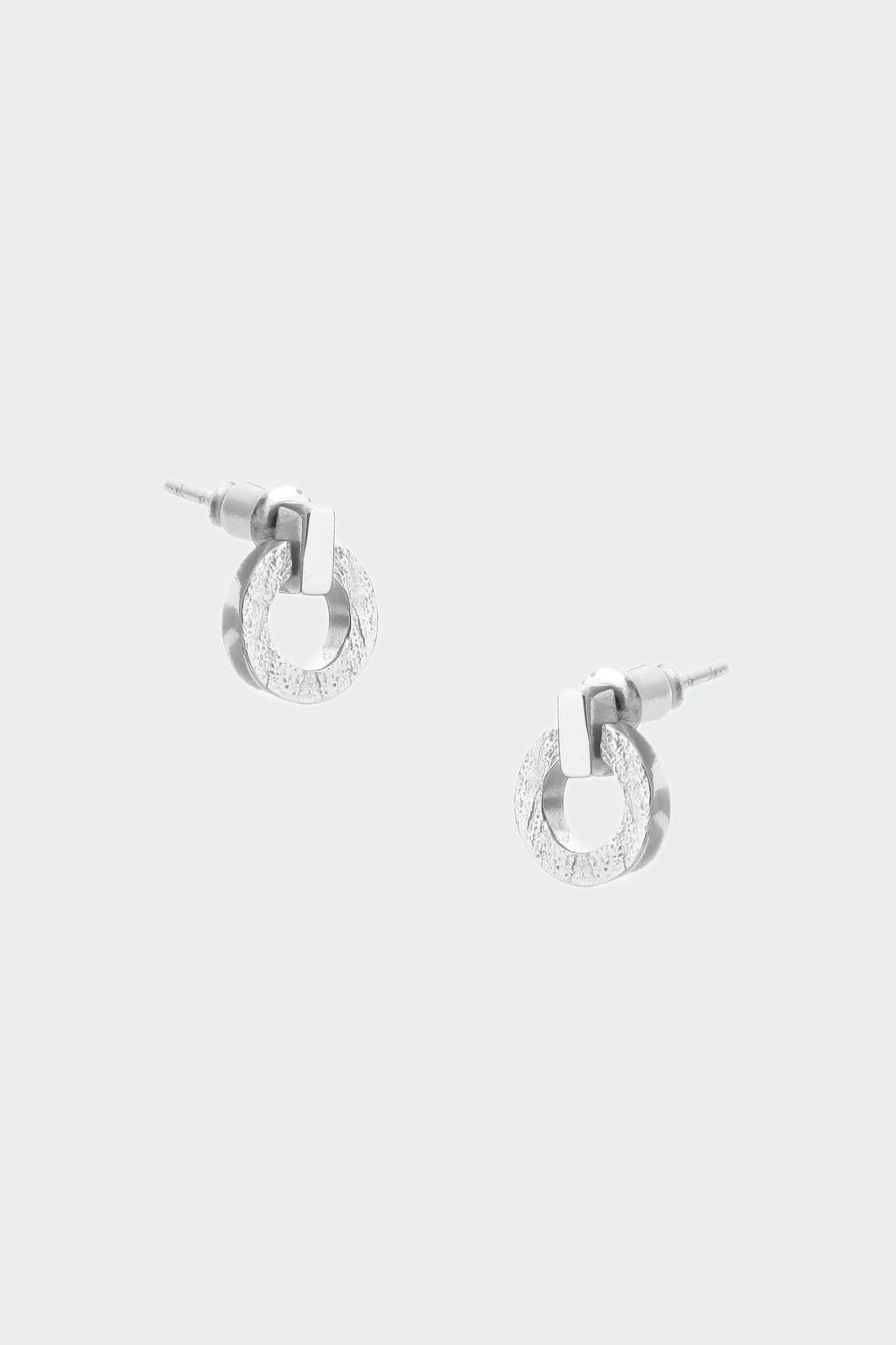 Palm Earrings Silver