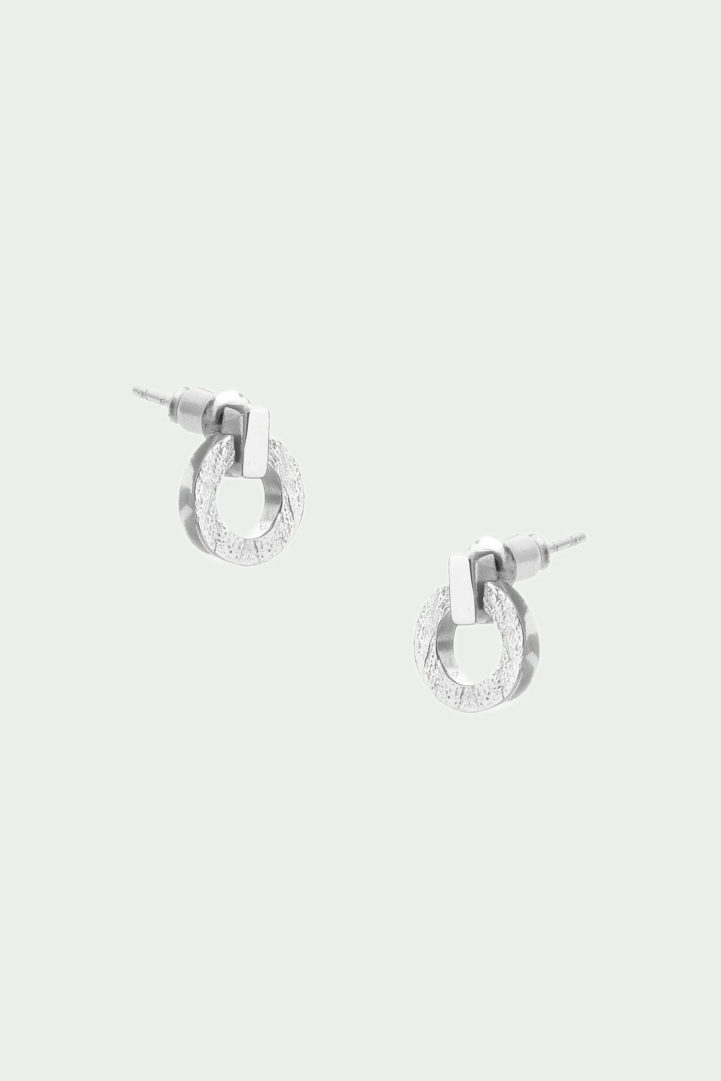 Palm Earrings Silver
