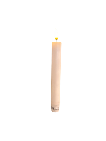 LED Dinner Candle Small White Set of 2