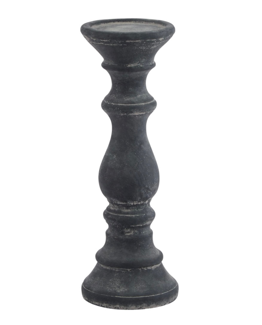 Amalfi Large Grey Candle Holder