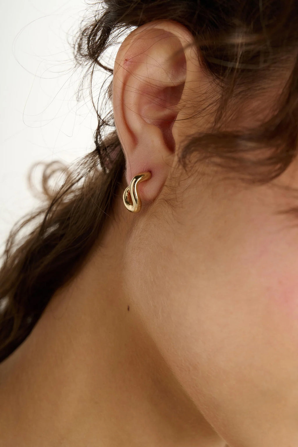 Haze Earrings Small Gold