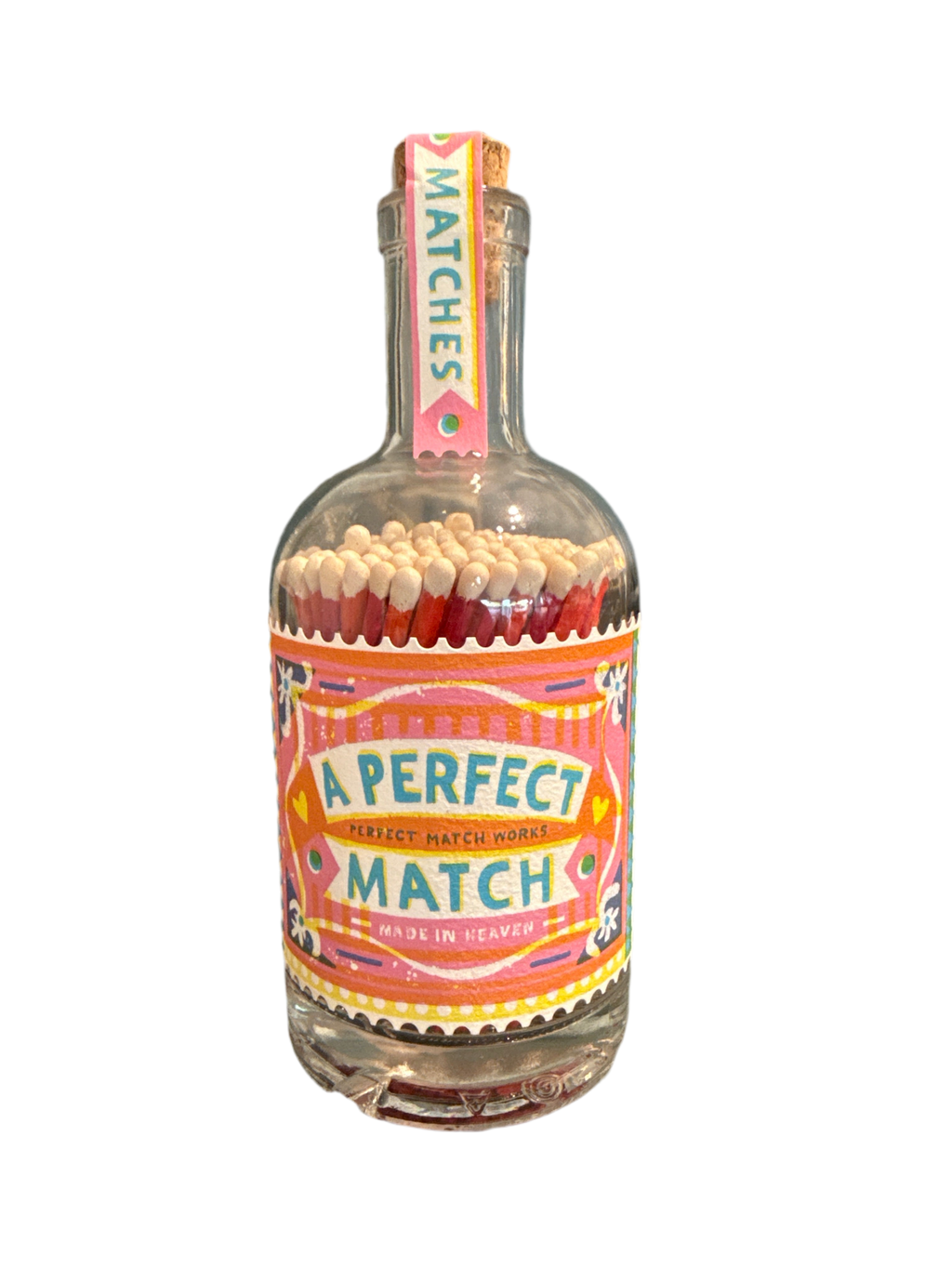 Perfect Match Bottle Matches