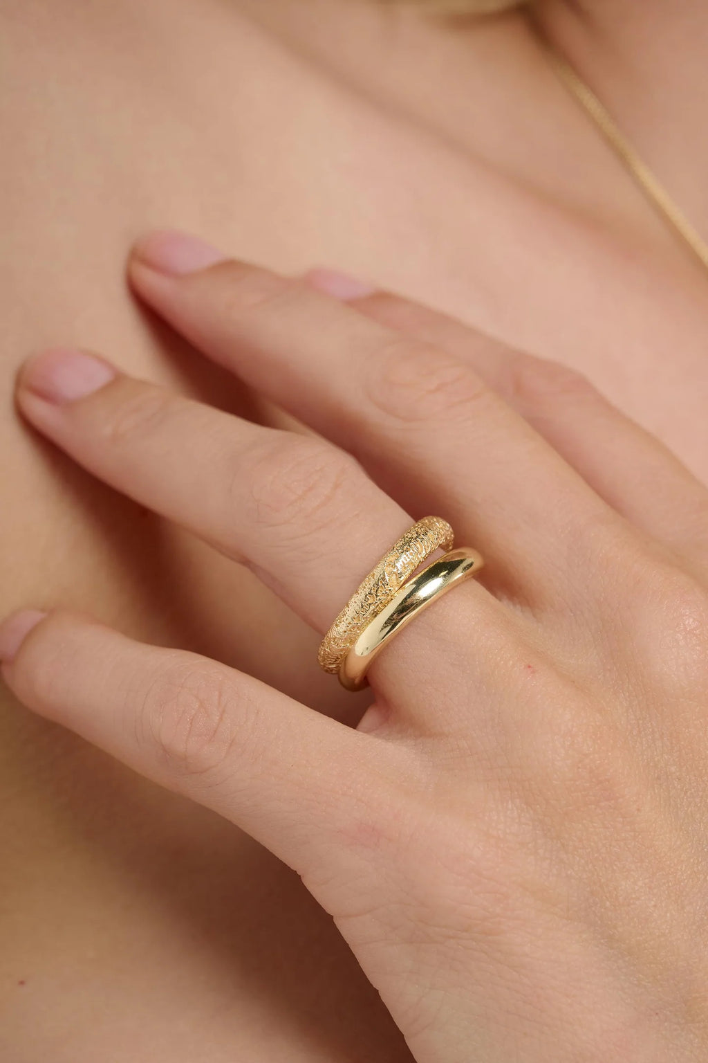 Mirage Ring Gold Size M