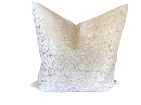 Malini Spoton Ivory Cushion