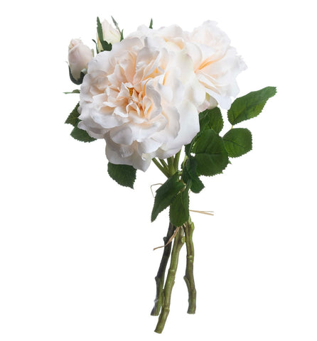 Peachy Cream Rose Bouquet