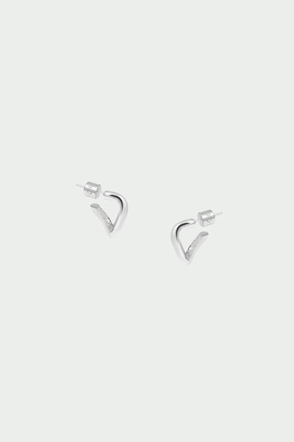 Haze Earrings Small Silver