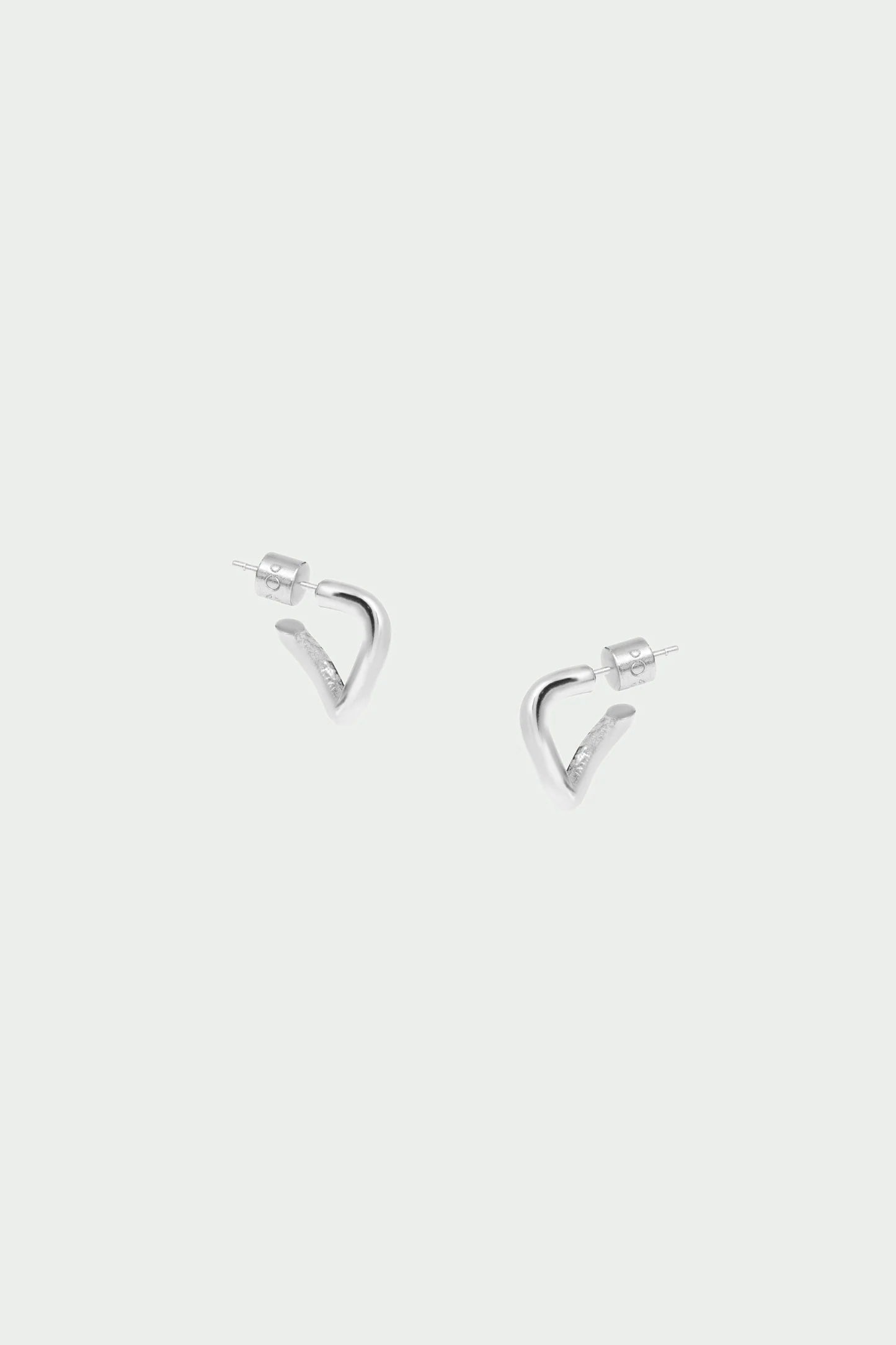 Haze Earrings Small Silver
