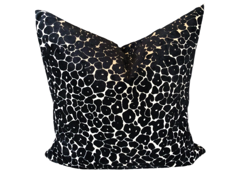 Malini Spoton Black Cushion