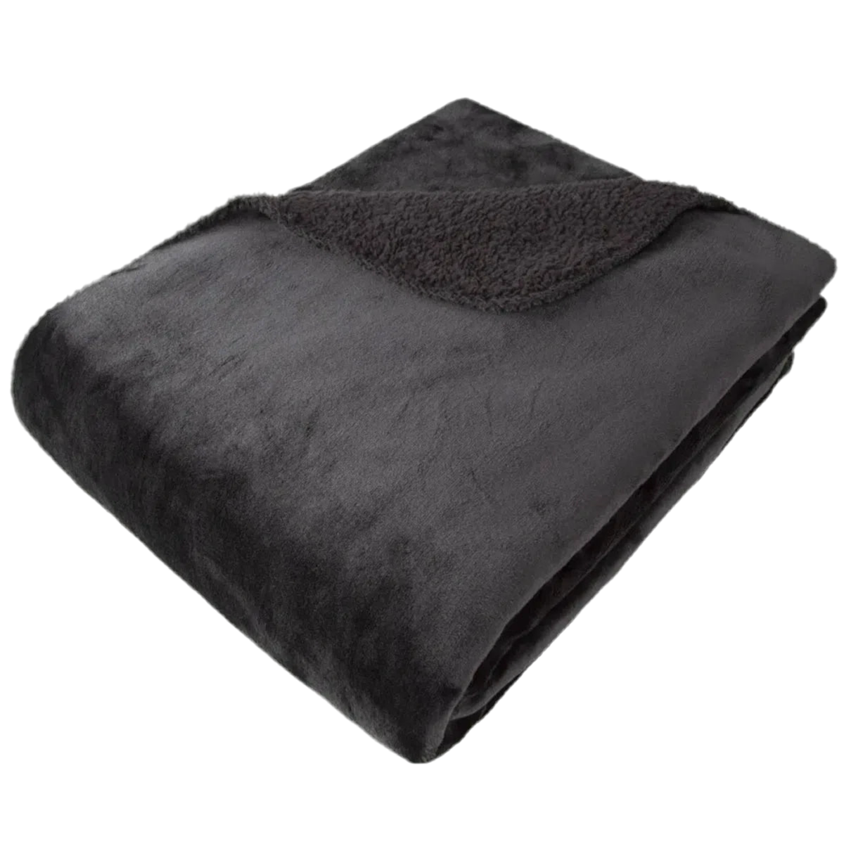 Black Cosy Throw
