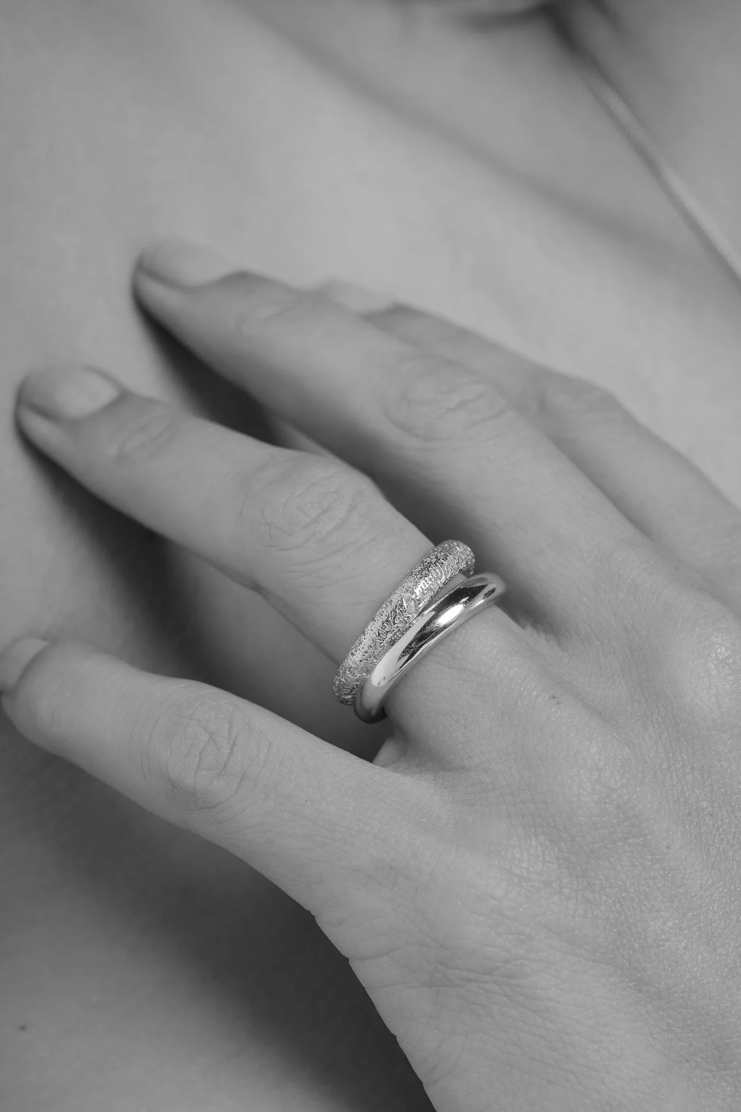 Mirage Ring Silver Size XS-S