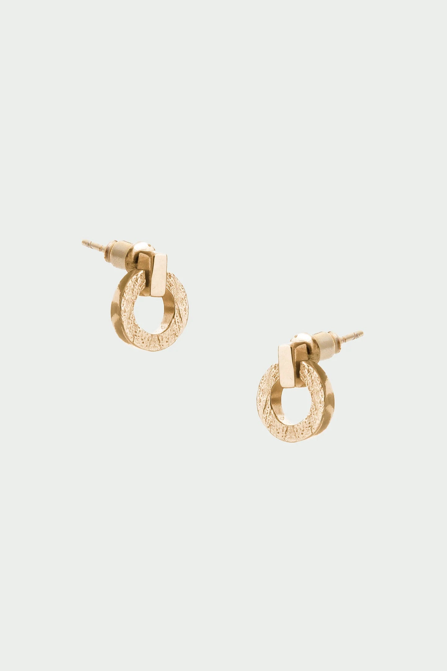 Palm Earrings Gold