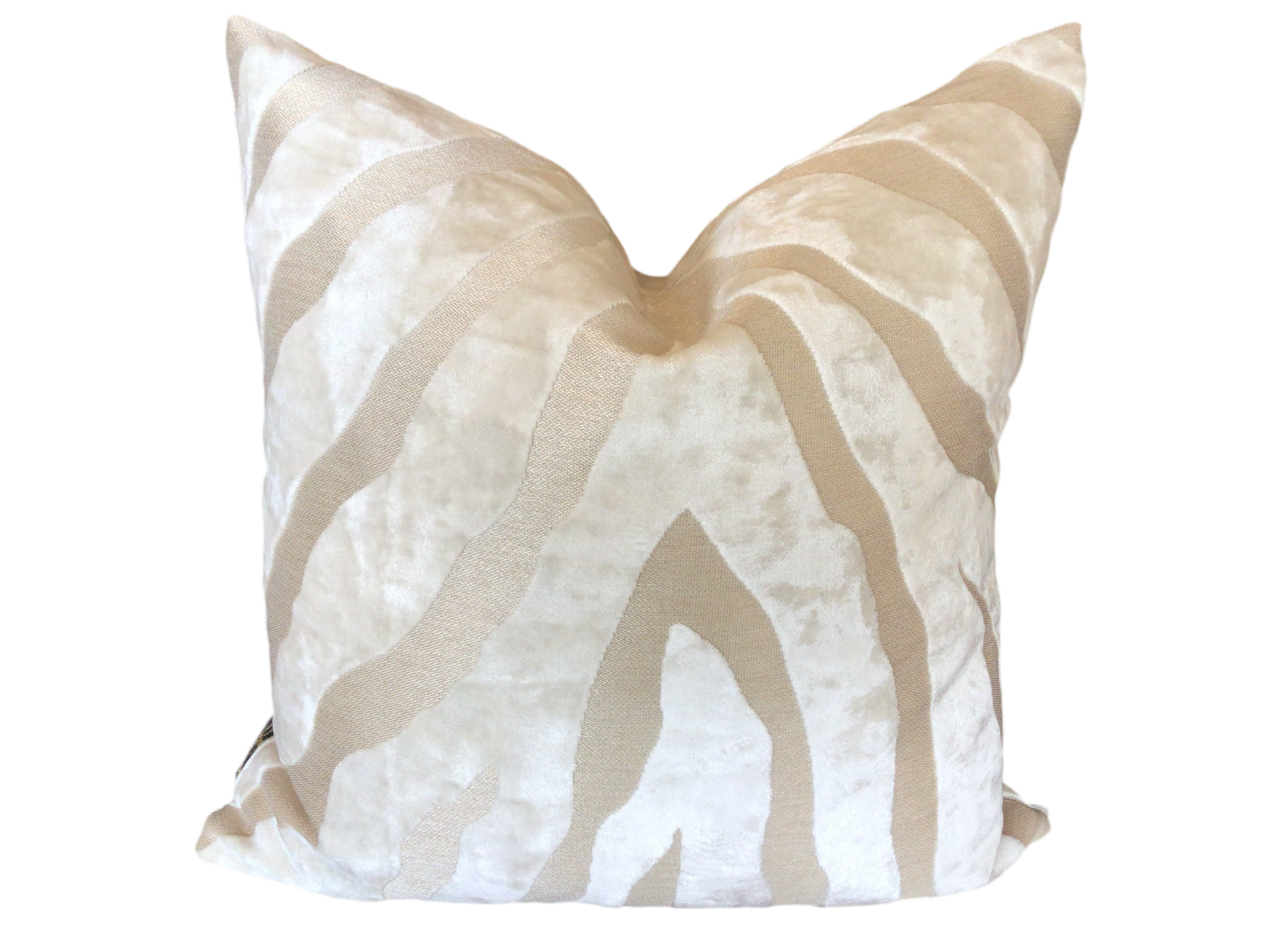 Malini Zebedeedodah Ivory Cushion