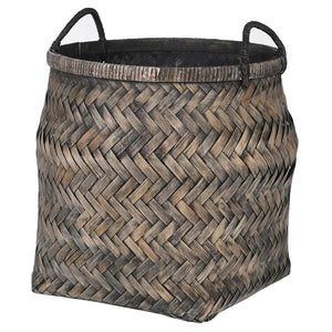 Bamboo Basket With Handles