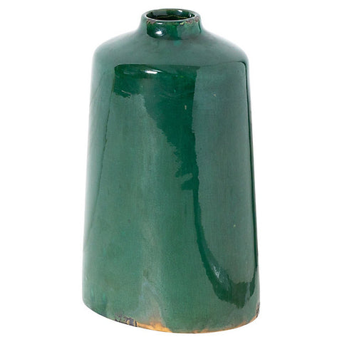 Emerald Glazed Garda Vase