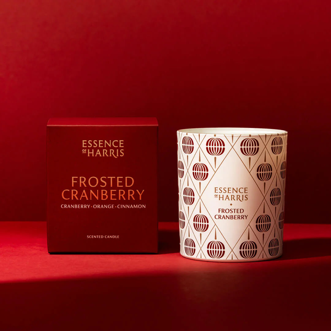 Cranberry Essence Of Harris Candle