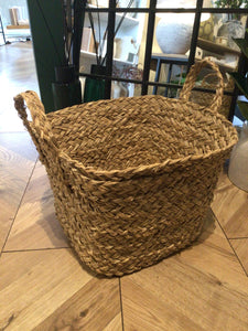 Natural Grass Basket Small Square