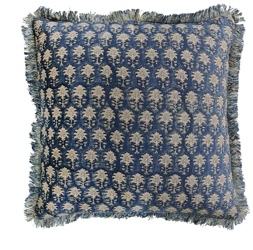 Malini Sarika Indigo Cushion