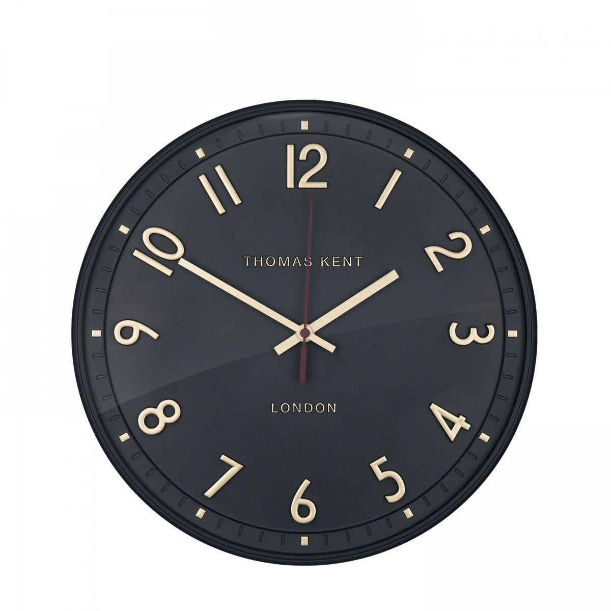 Tresco Wall Clock 14” Charcoal