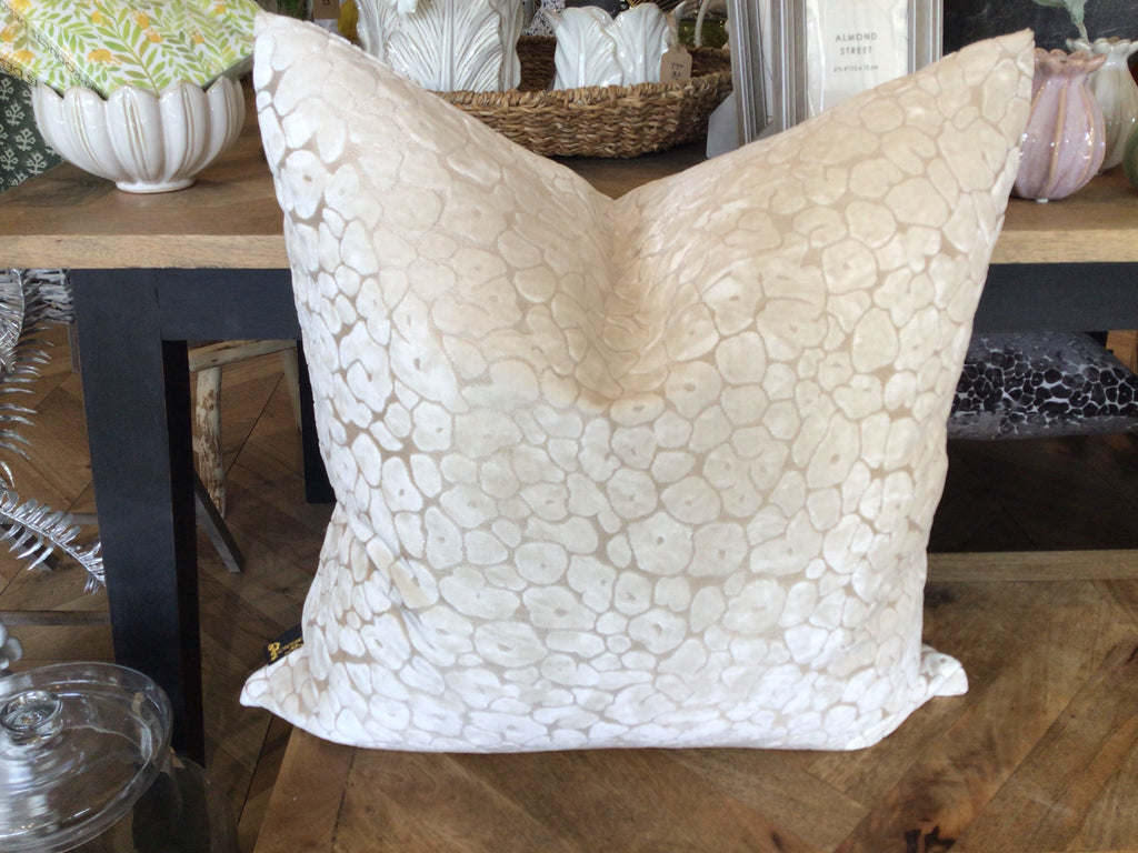 Malini Spoton Ivory Cushion