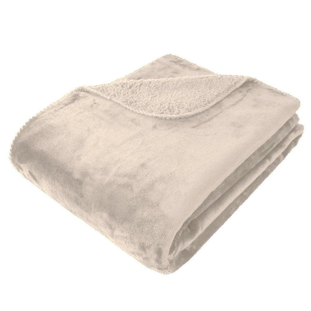 Taupe/Mink Cosy Throw