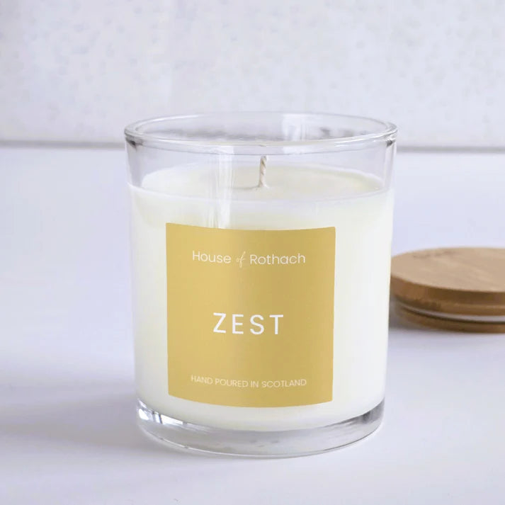 Zest Candle - Lemongrass / Ginger