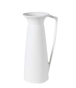 Matt White Ceramic Vase