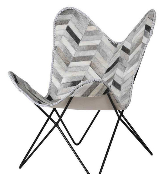 Grey Hyde Butterfly Chair