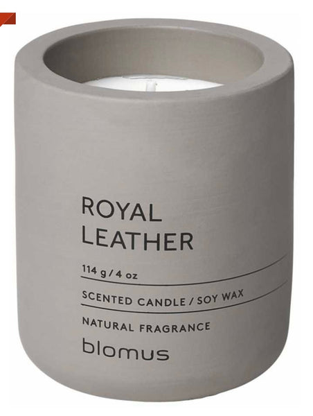 Blomus Royal Leather Candle Small