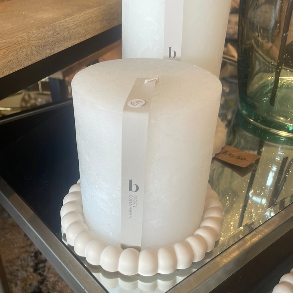 Cream Small Bubble Dish