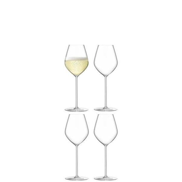 LSA Tulip Prosecco Wine Glass Set of 4